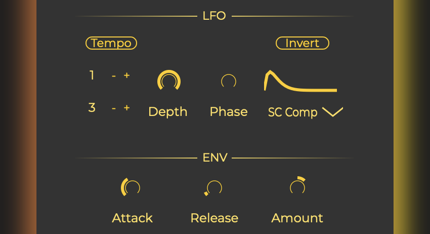 Screenshot of Songbird's modulation parameters